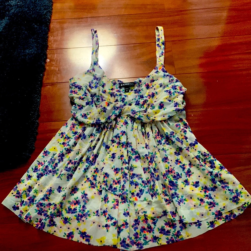 Express Floral Tank Top/Shirt